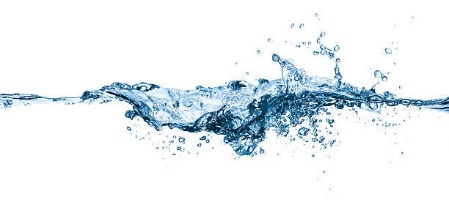 Éclaboussure d'eau